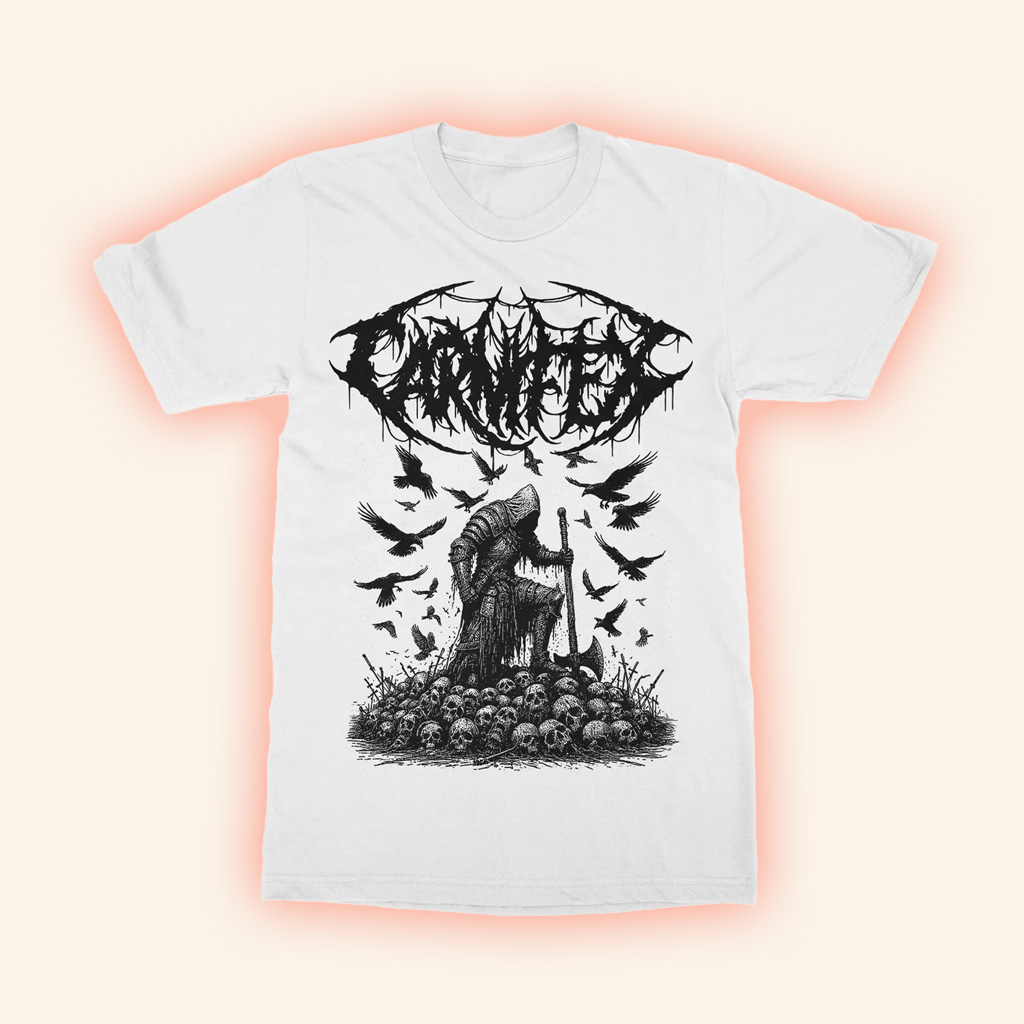Indie Merch Carnifex Crow Knight T-Shirt Best Birthday Gift For Husband Indie Merch Carnifex Crow Knight T-Shirt Best Birthday Gift For Husband
