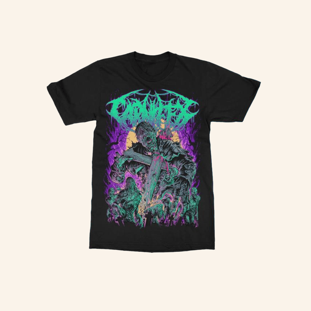 Indie Merch Carnifex Hell Chose Me Zombie T-Shirt Gifts For Father Indie Merch Carnifex Hell Chose Me Zombie T-Shirt Gifts For Father