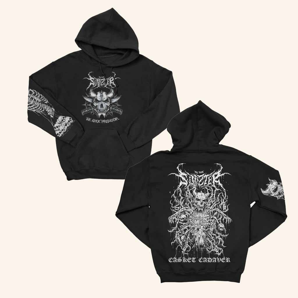 Indie Merch Sinizter Casket Cadaver Hoodie Unique Gift For Music Lovers Indie Merch Sinizter Casket Cadaver Hoodie Unique Gift For Music Lovers