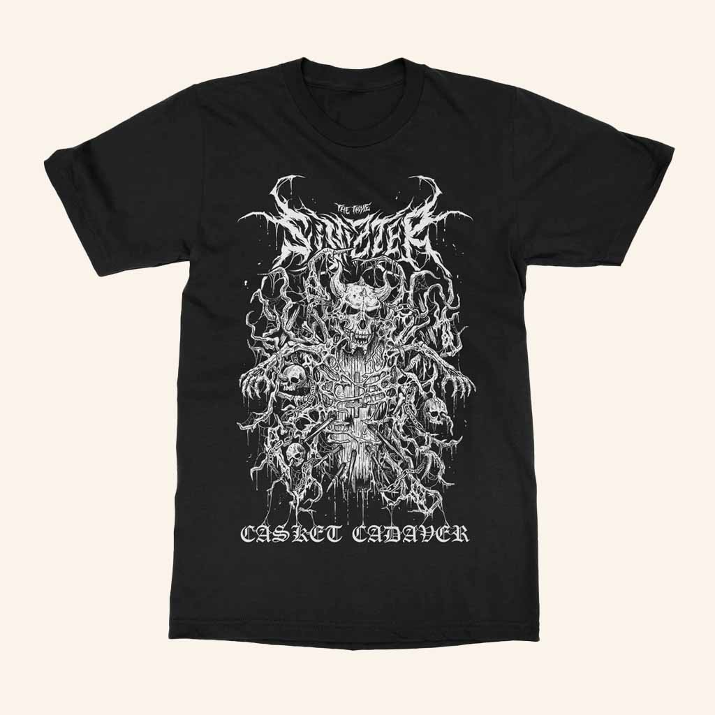 Indie Merch Sinizter Casket Cadaver T-Shirt Presents For Music Lovers Indie Merch Sinizter Casket Cadaver T-Shirt Presents For Music Lovers