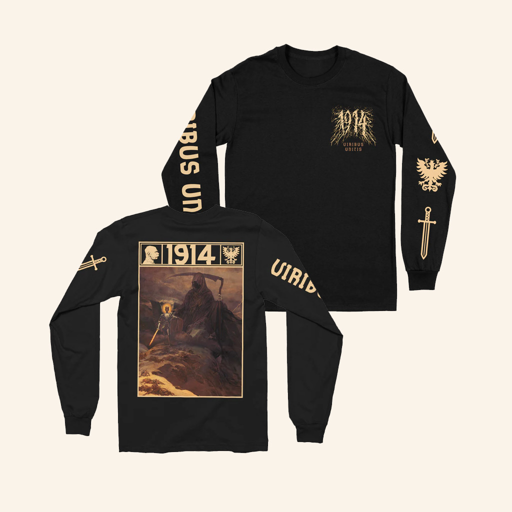 IndieMerch 1914 Viribus Unitis Long Sleeve T-Shirt Xmas Presents For Him