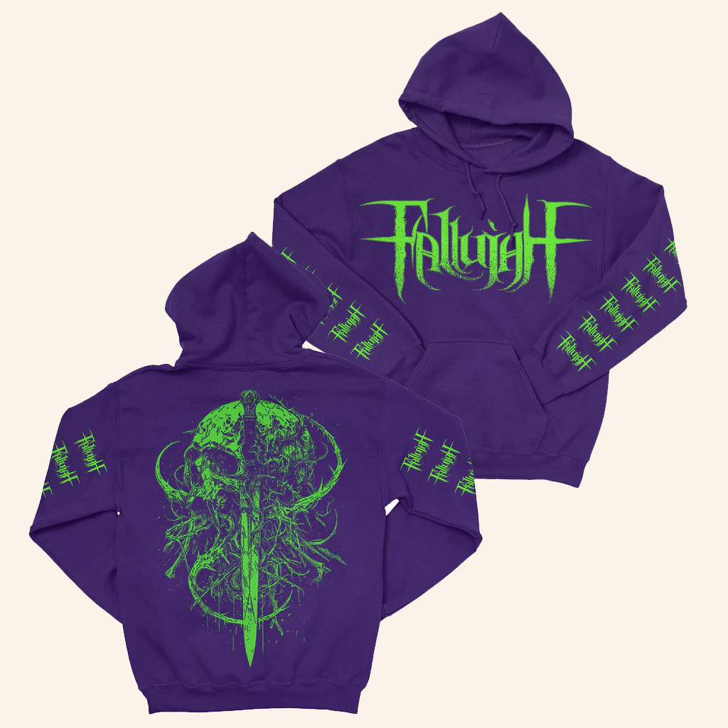 Indiemerch Hoodie Fallujah Dagger Hoodie Best Birthday Gift For Him
