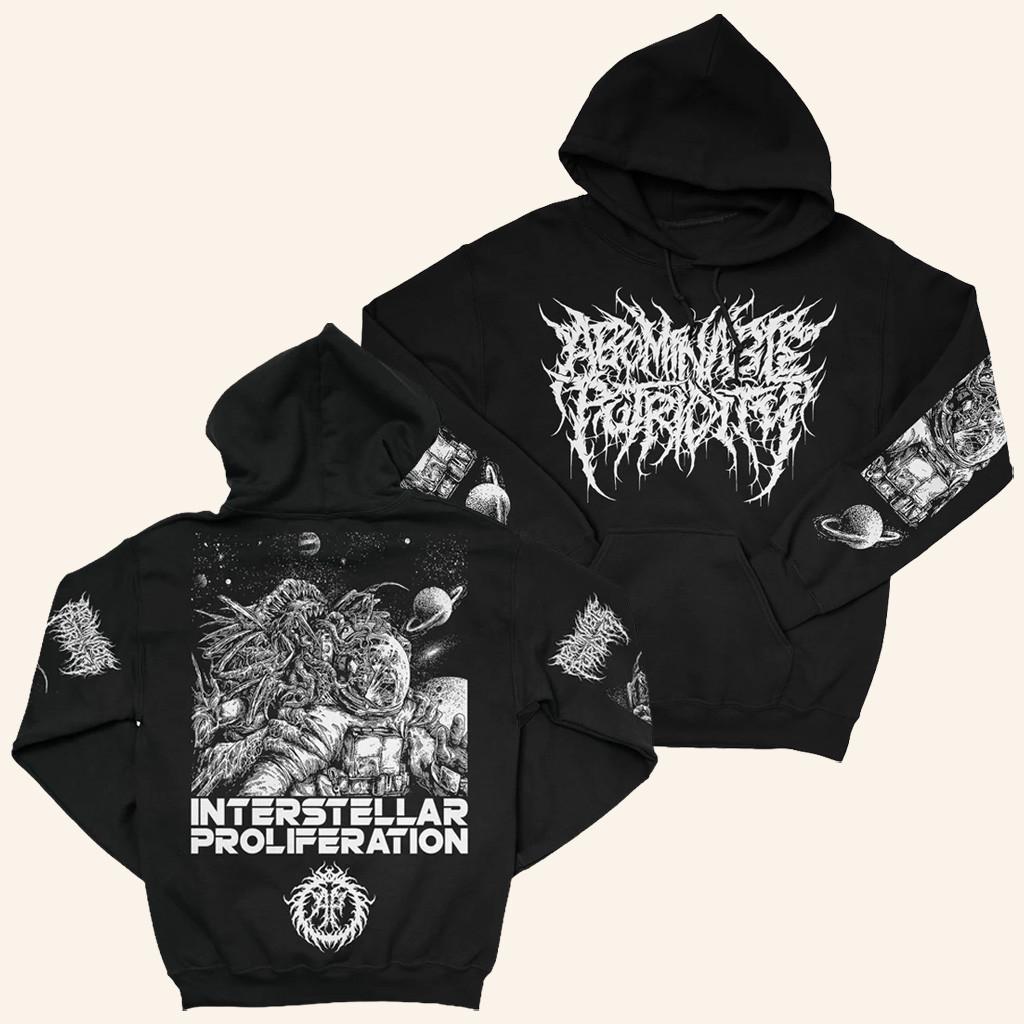 Indiemerch Merch Abominable Putridity Interstellar Proliferation Hoodie Gifts For Him