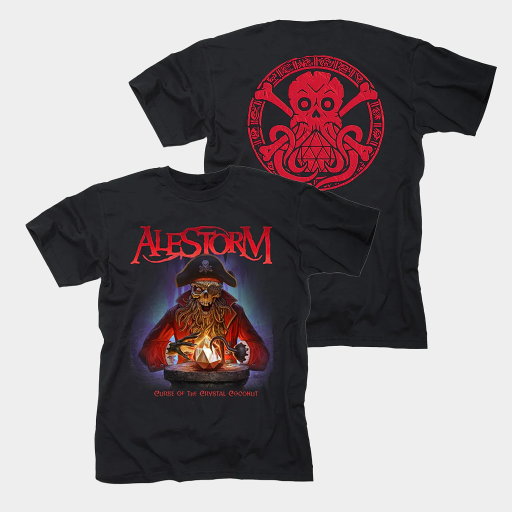 Indiemerch Merch Alestorm Curse Of The Crystal Coconut T-Shirt Great Gifts For Him