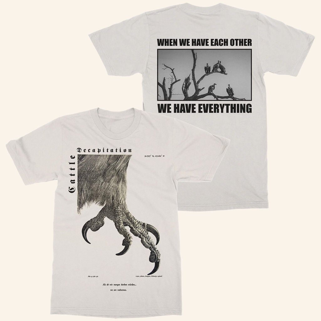 Indiemerch Merch Cattle Decapitation Vulturous T-Shirt Gifts For Boyfriend