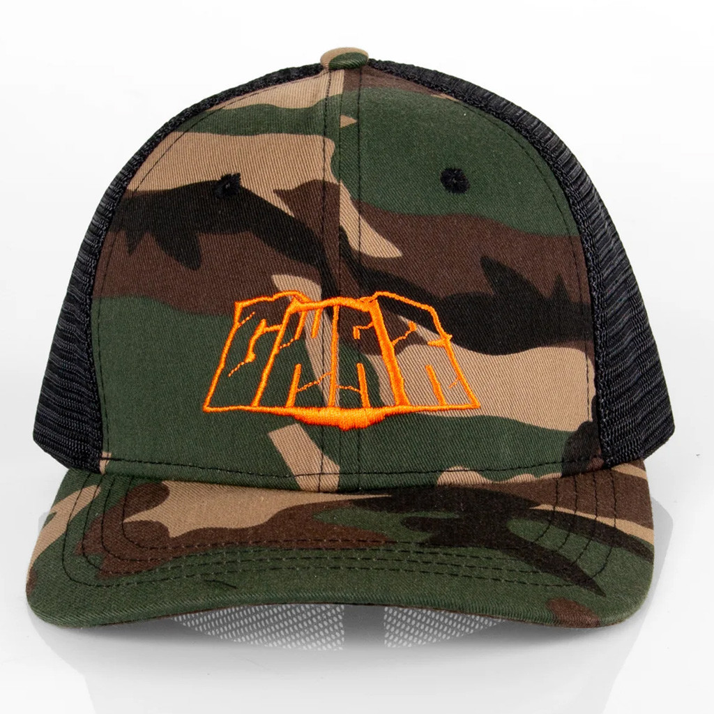 Indiemerch Merch Gwar Keep Logo Camo Trucker Hat Gifts For Father