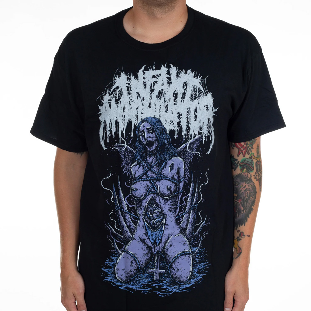 Indiemerch Merch Infant Annihilator Crucifucked T-Shirt Gifts For Brothers Indiemerch Merch Infant Annihilator Crucifucked T-Shirt Gifts For Brothers