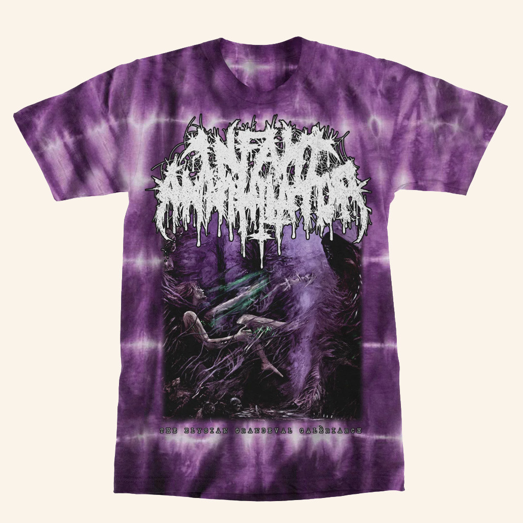Indiemerch Merch Infant Annihilator The Elysian Grandeval Galeriarch Tie Dye Shirt Gift For Him