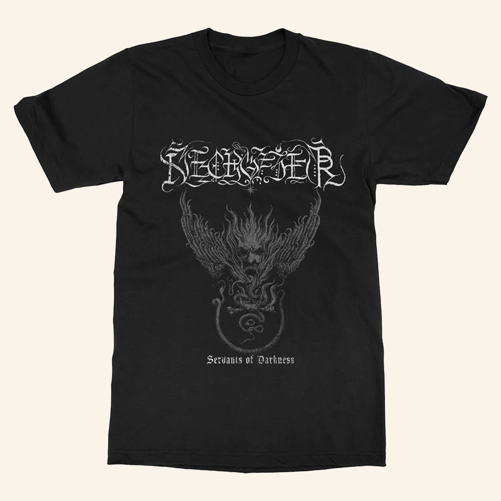 Indiemerch Merch Necrofier Servants Of Darkness T-Shirt Great Gifts For Dad