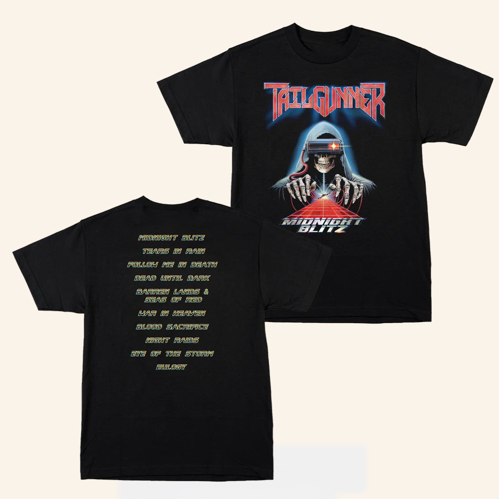 Indiemerch Merch Tailgunner Midnight Blitz T-Shirt Christmas Gifts For Him Indiemerch Merch Tailgunner Midnight Blitz T-Shirt Christmas Gifts For Him
