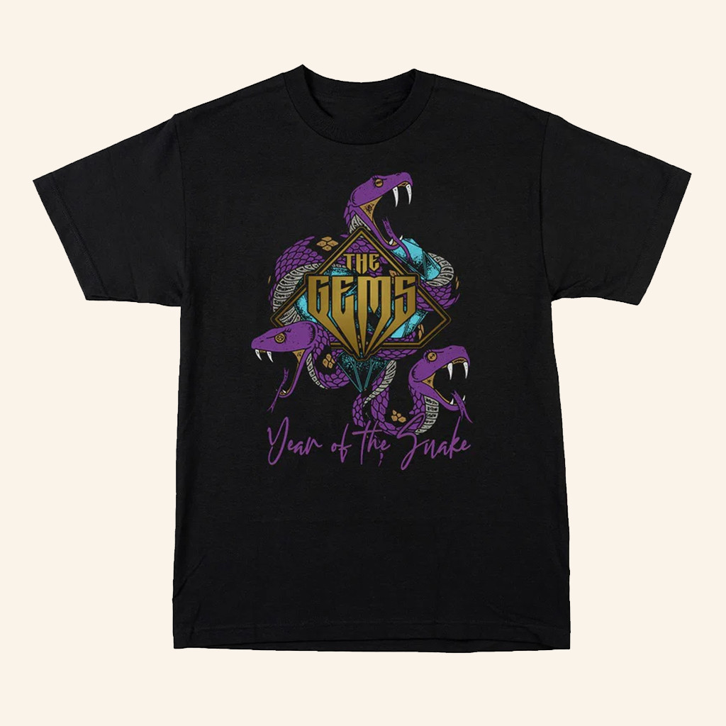 Indiemerch Merch The Gems Year Of The Snake T-Shirt Gift Ideas For Music Lovers
