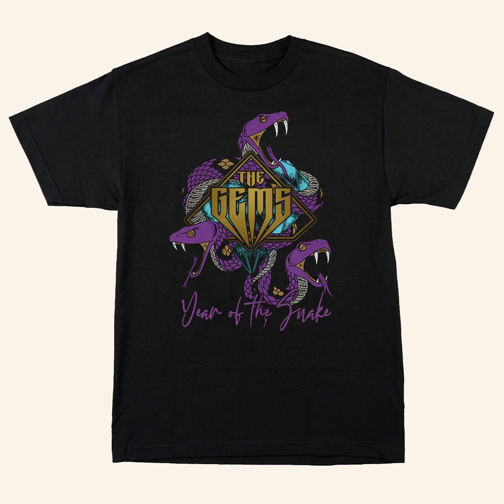 Indiemerch Merch The Gems Year Of The Snake T-Shirt Gifts For Husband