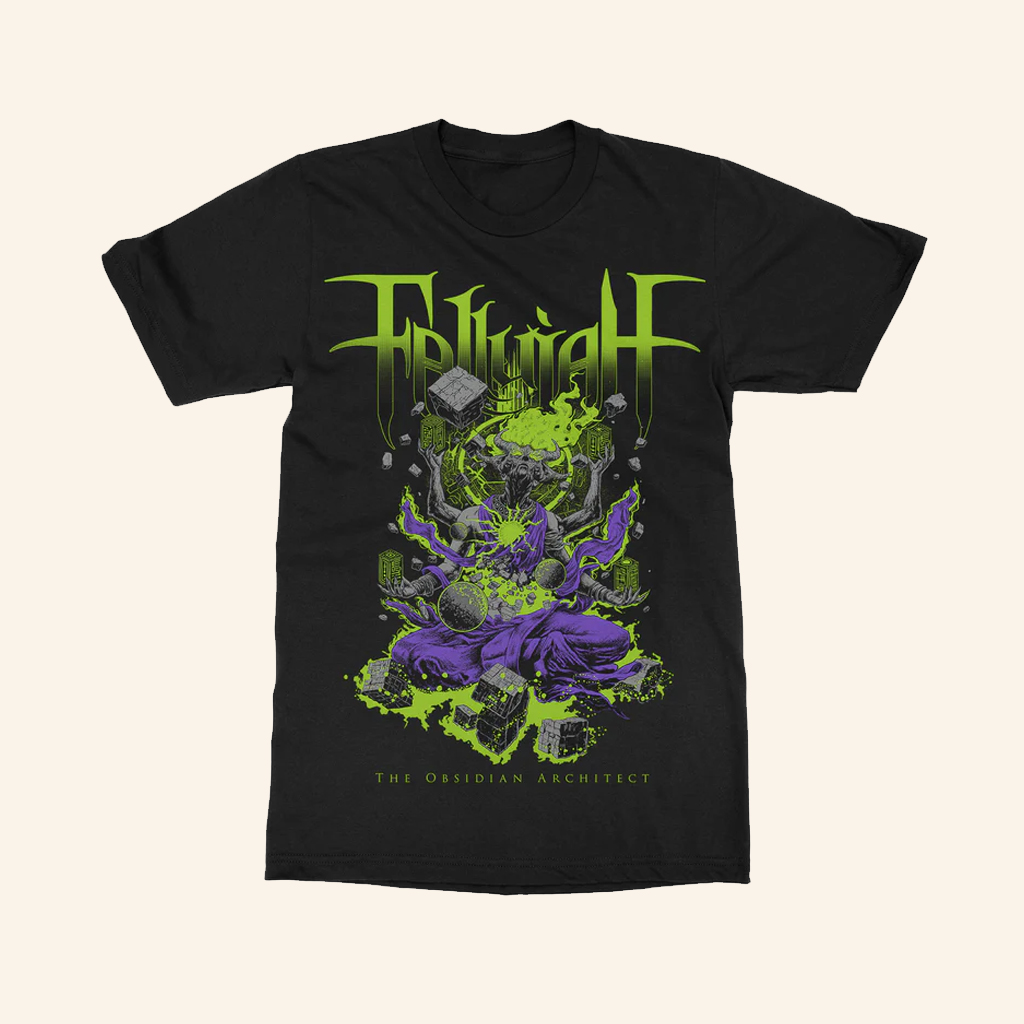 Indiemerch Shirt Fallujah Obsidian Architect T-Shirt Best Birthday Gift For Husband