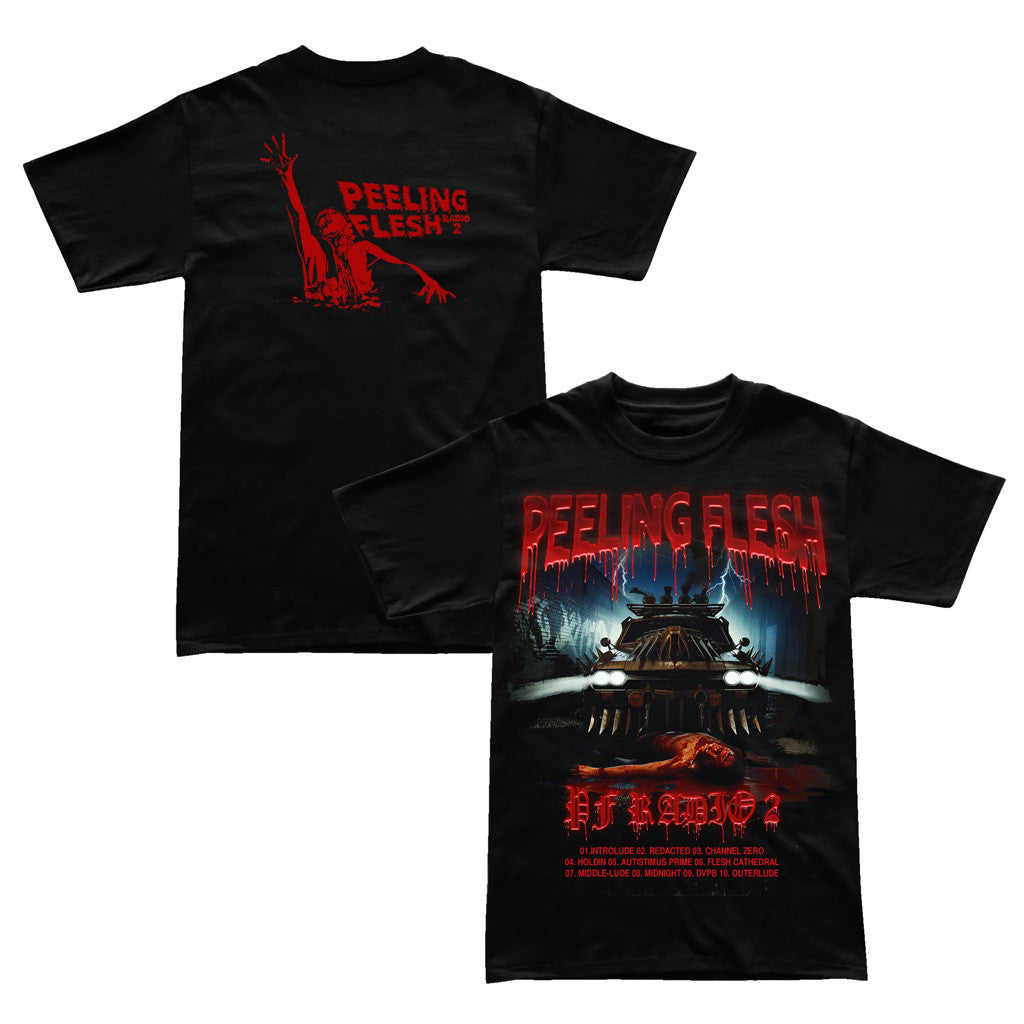 Indiemerchstore Merch Peeling Flesh Pf Radio 2 T-Shirt Best Gifts For Friends Indiemerchstore Merch Peeling Flesh Pf Radio 2 T-Shirt Best Gifts For Friends
