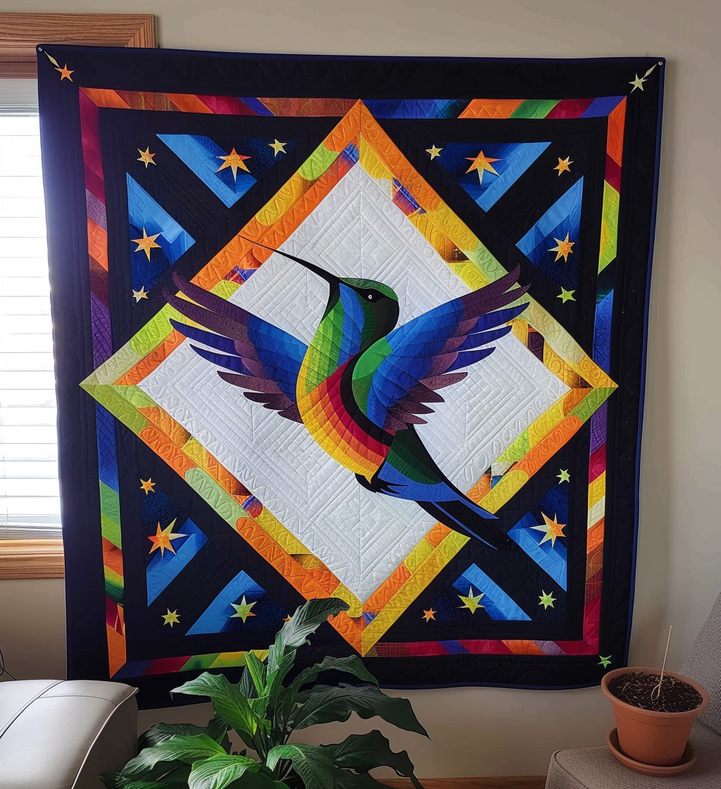 Indigenous Flight Quilted Blanket Gift Ideas For Bird Lovers