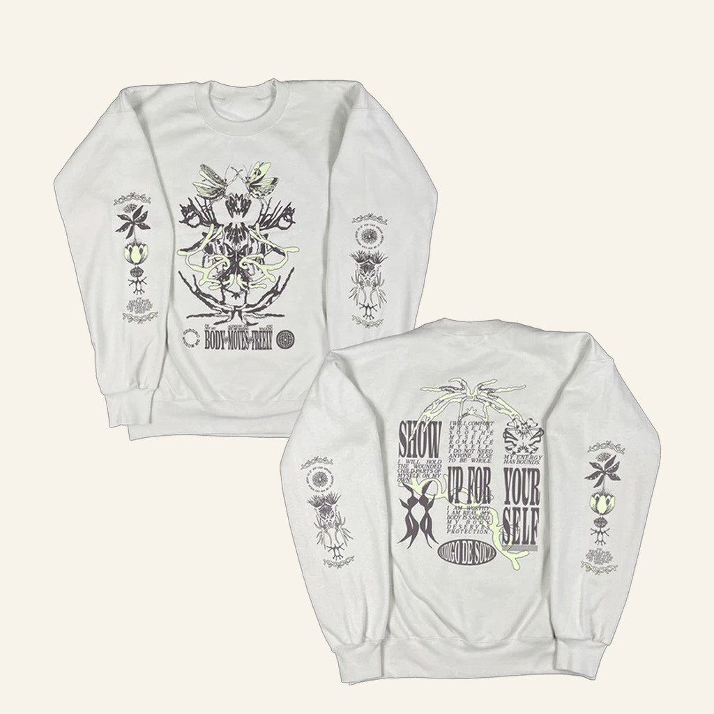 Indigo De Souza Merch Show Up For Yourself Sweatshirt Xmas Gifts For Brother Indigo De Souza Merch Show Up For Yourself Sweatshirt Xmas Gifts For Brother