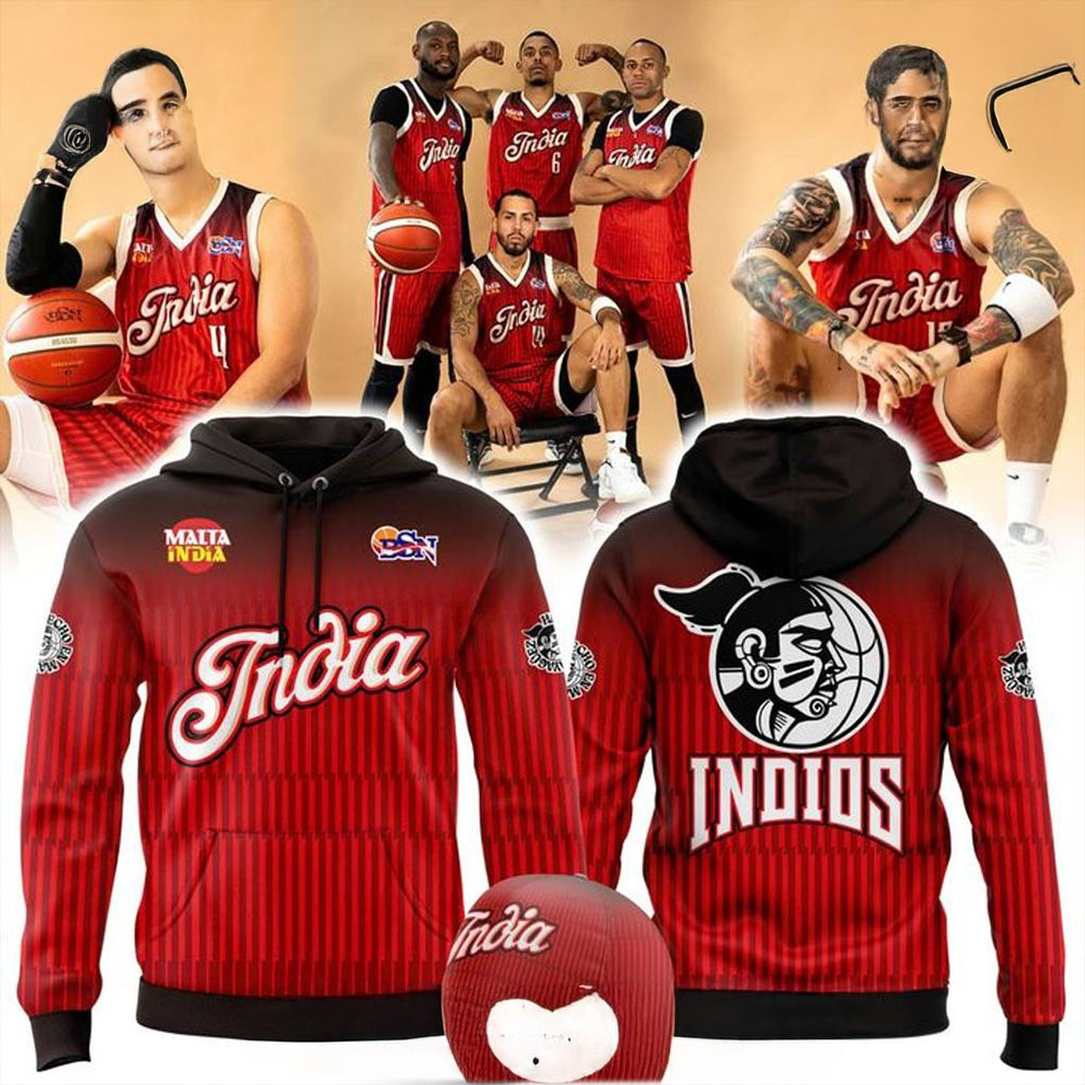 Indios De Mayaguez x Nuestras Madres 2025 Special Hoodie Presents For Basketball Fans
