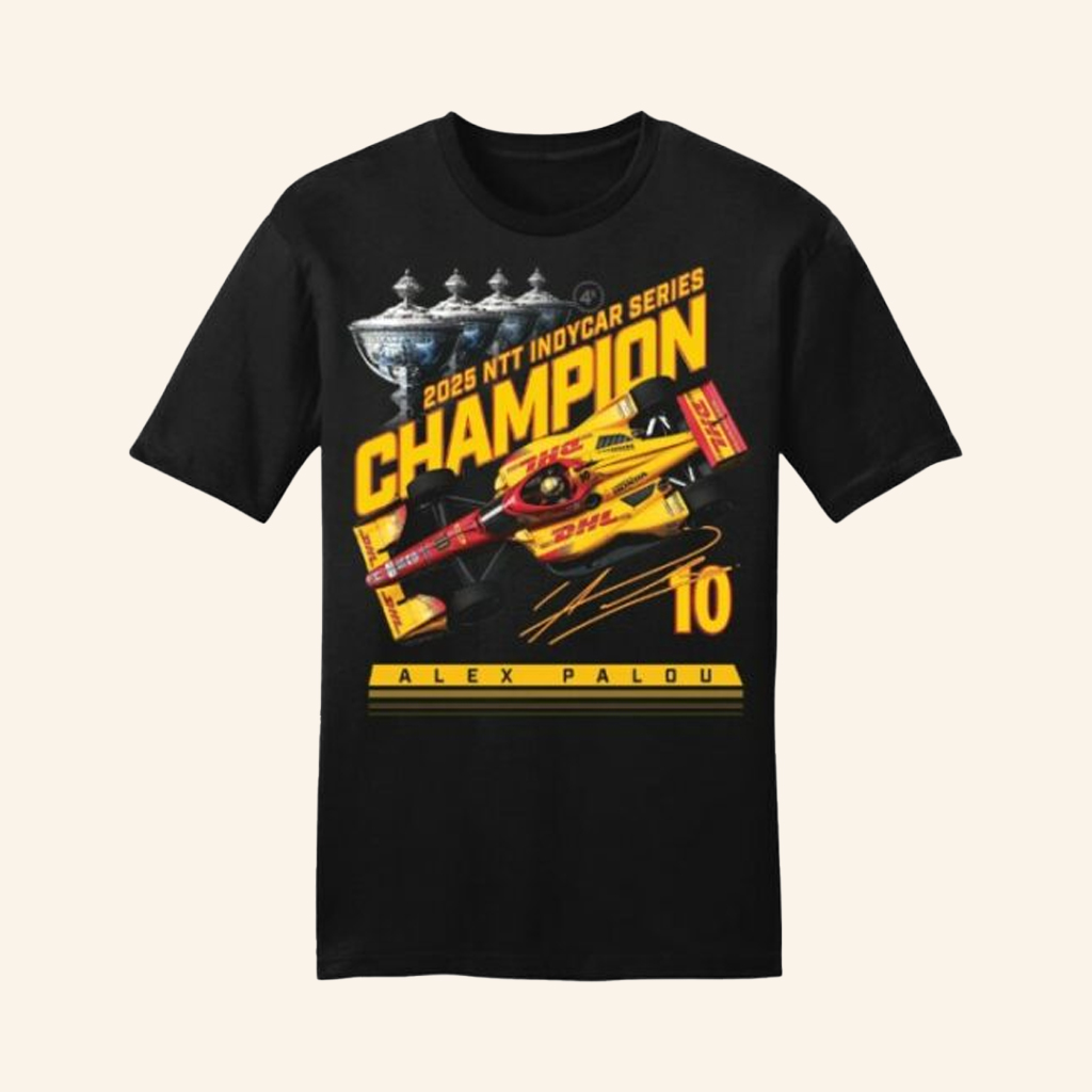 Indycar Merch 2025 Ntt Indycar Series Champion T-Shirt Xmas Gifts For Him Indycar Merch 2025 Ntt Indycar Series Champion T-Shirt Xmas Gifts For Him