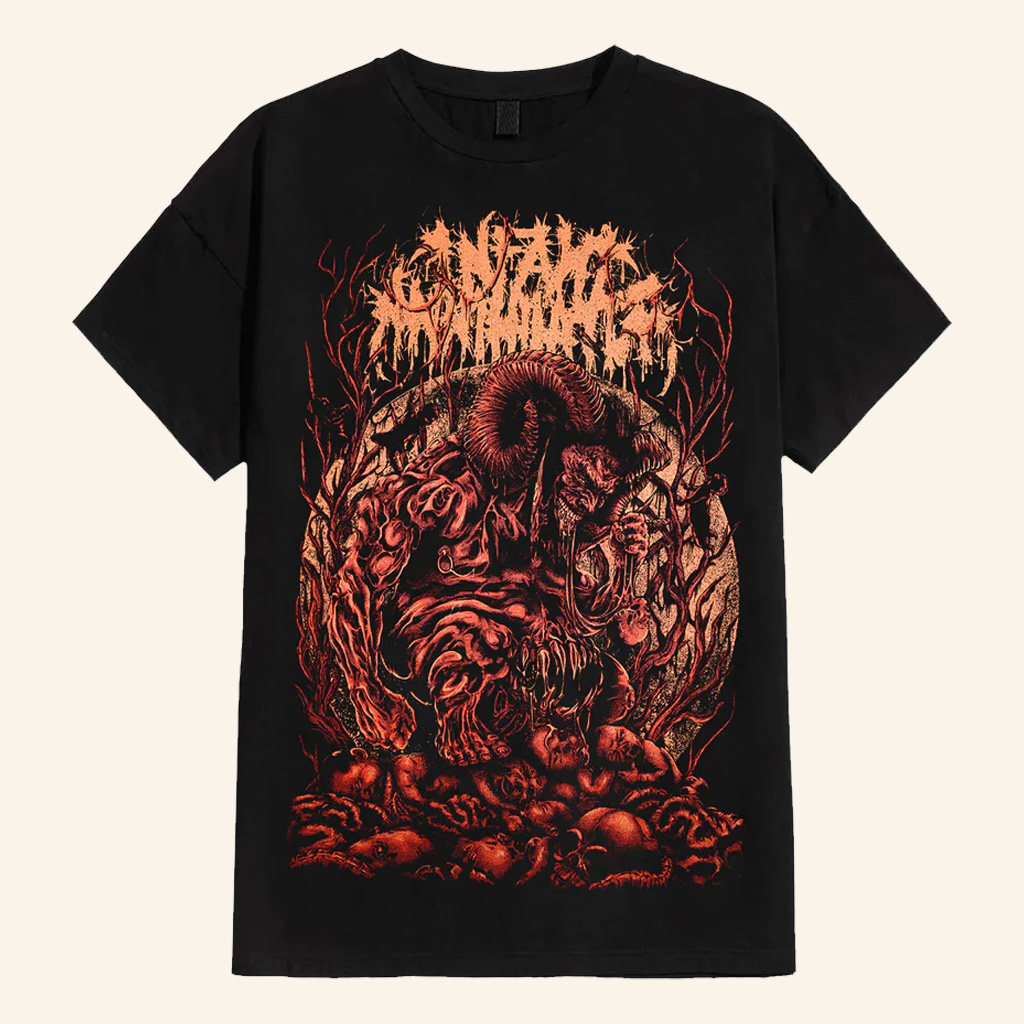 Infant Annihilator Merch Chewer T-Shirt Black Music Lover Gifts For Him Infant Annihilator Merch Chewer T-Shirt Black Music Lover Gifts For Him