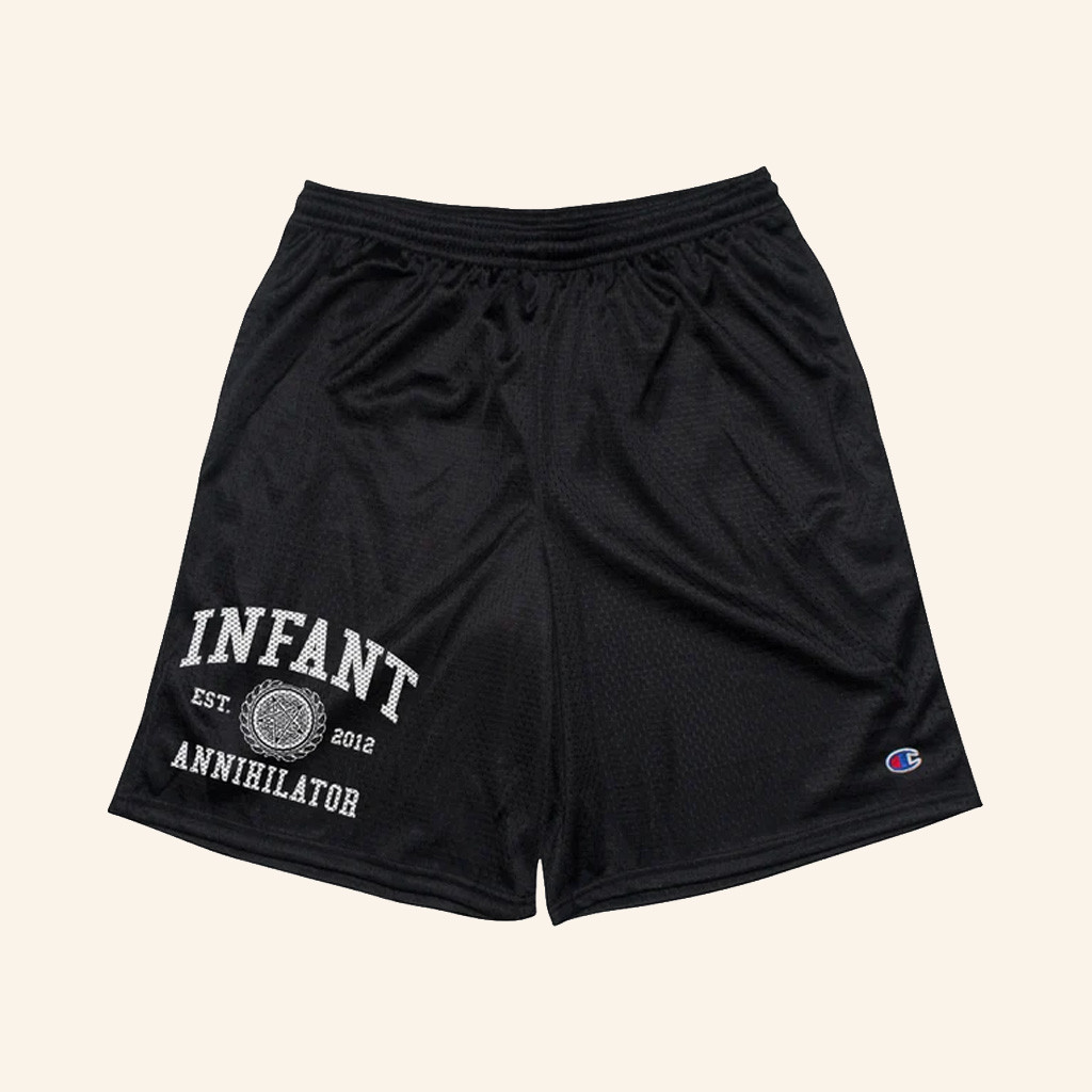 Infant Annihilator Merch Infant Annihilator Collegiate Est 2012 Shorts Gifts For Him