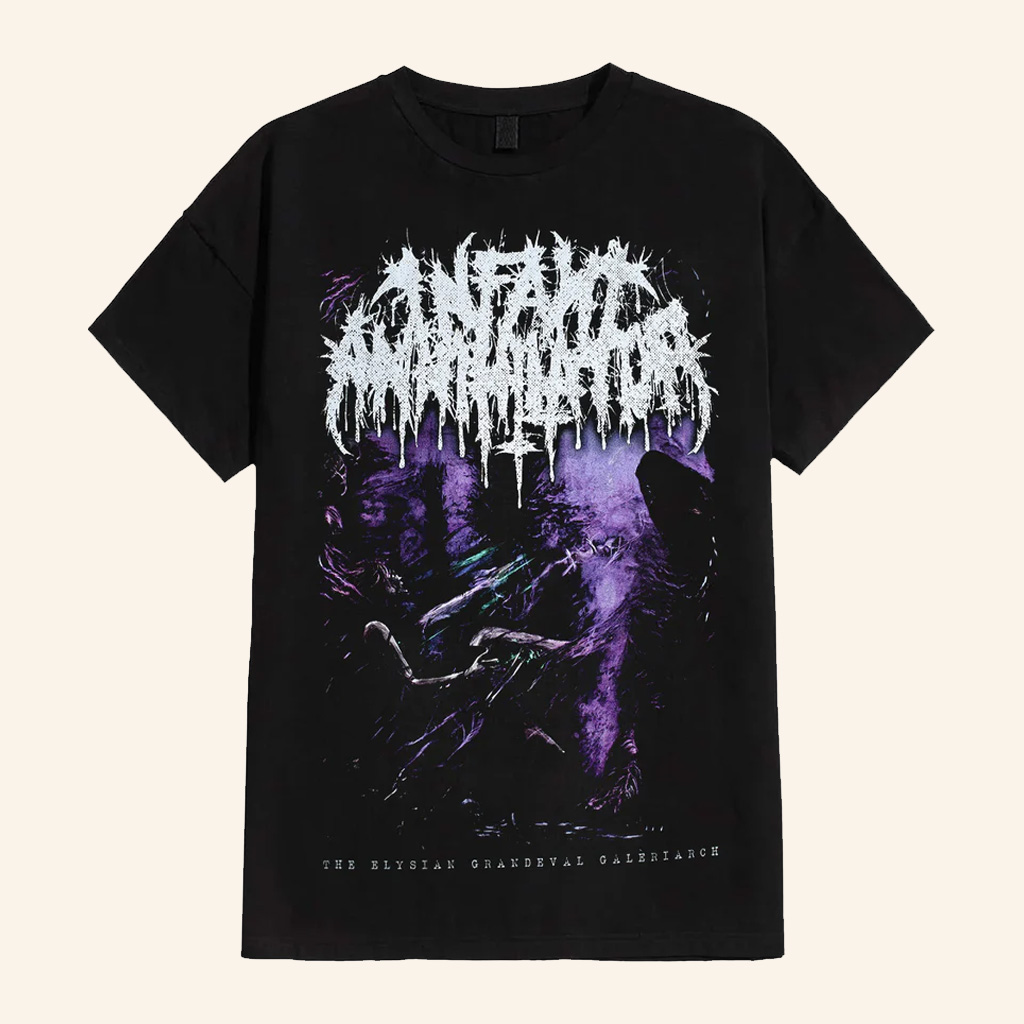 Infant Annihilator Merch The Elysian Grandeval Galeriarch T-Shirt Cool Gifts For Music Lovers