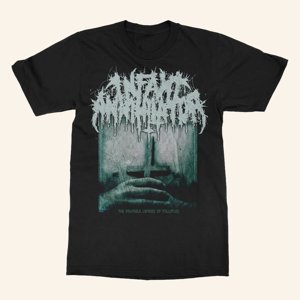 Infant Annihilator Merch The Palpable Leprosy Of Pollution T-Shirt Gifts For Music Fans