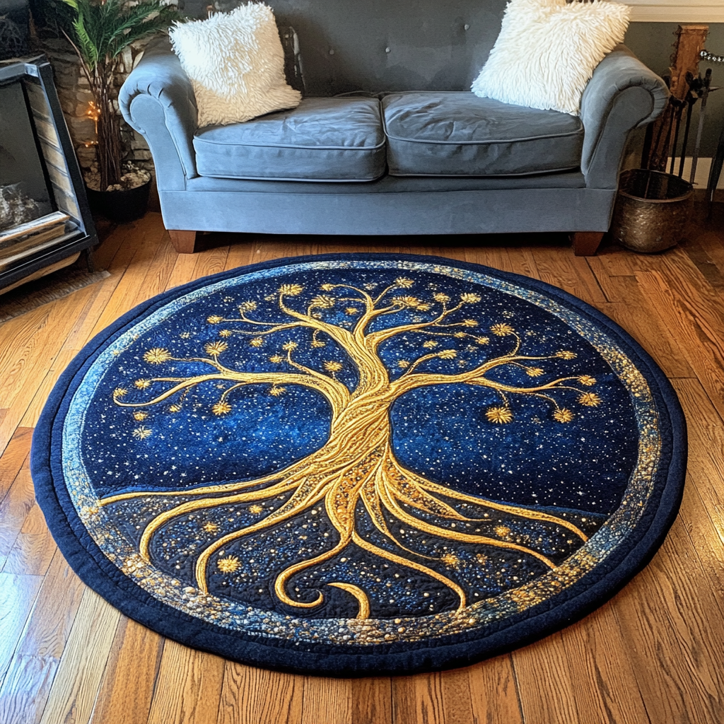Infinite Quilted Round Mat Entryway Design Ideas Grandma And Grandpa Christmas Gifts