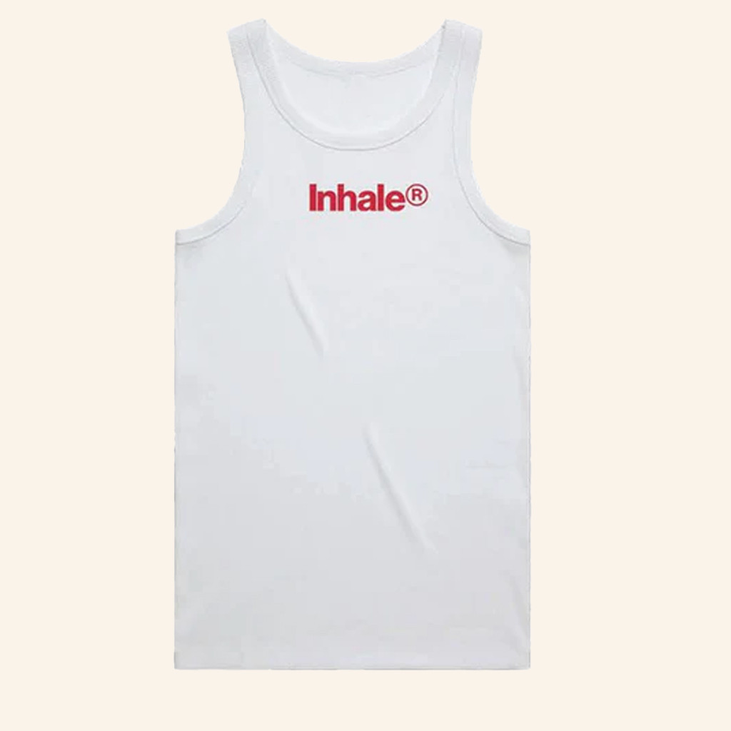Inhaler Merch Inhaler Logo White Tank Top Best Birthday Gift For Friend Inhaler Merch Inhaler Logo White Tank Top Best Birthday Gift For Friend