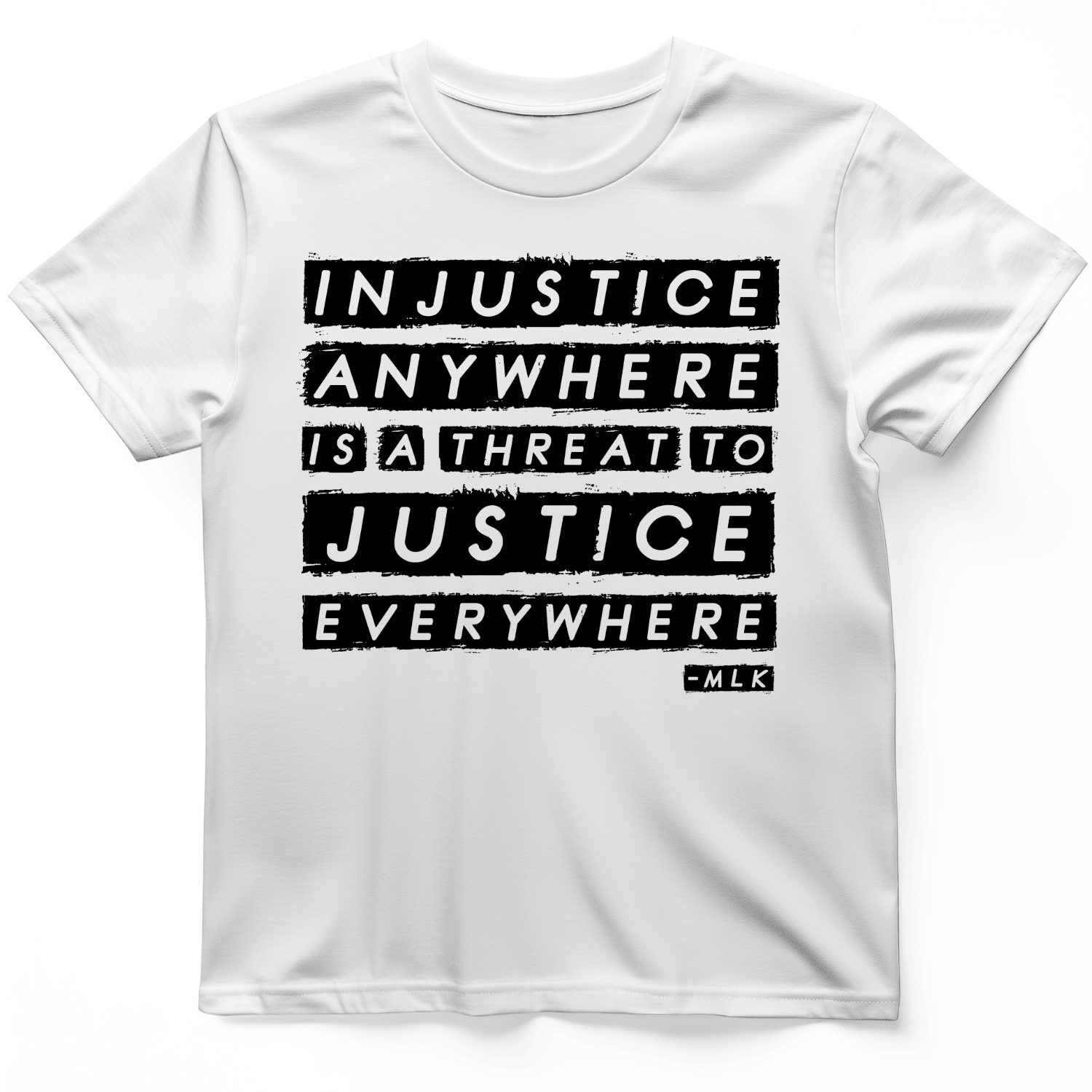Injustice Anywhere T-Shirt Trendy Clothes Funny Presents For Boyfriends