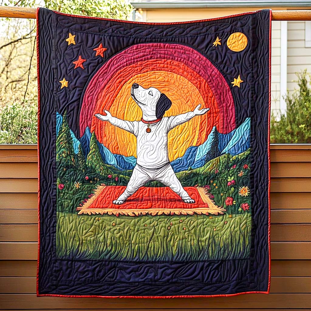 Inner Light Quilted Blanket Best Gifts For Yoga Lovers