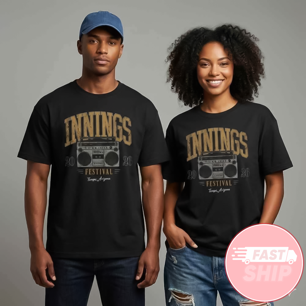 Innings Festival Arizona February 20-22 2026 At Tempe Beach Park Collection Radio T-Shirt