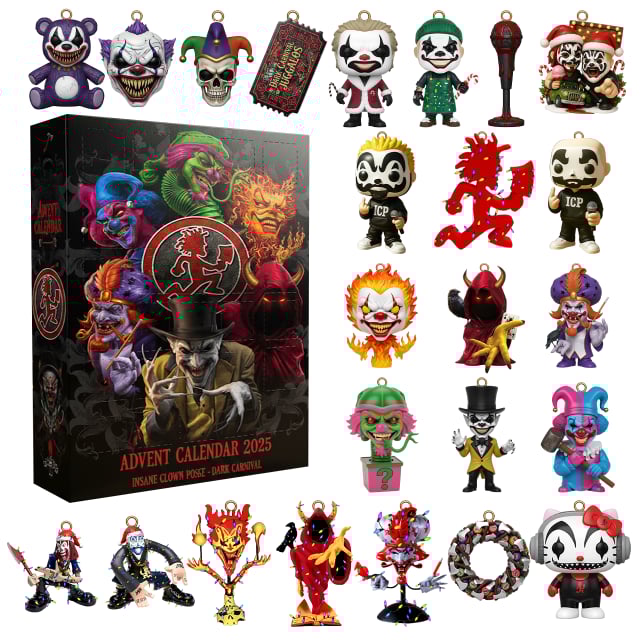 Insane Clown Posse Advent Calendar 2025 Home Decor Christmas Calendar Gifts For Clown Lovers