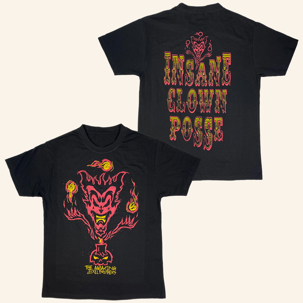 Insane Clown Posse Merch Jeckel Brothers Sketch T-Shirt Presents For Hip Hop Lovers