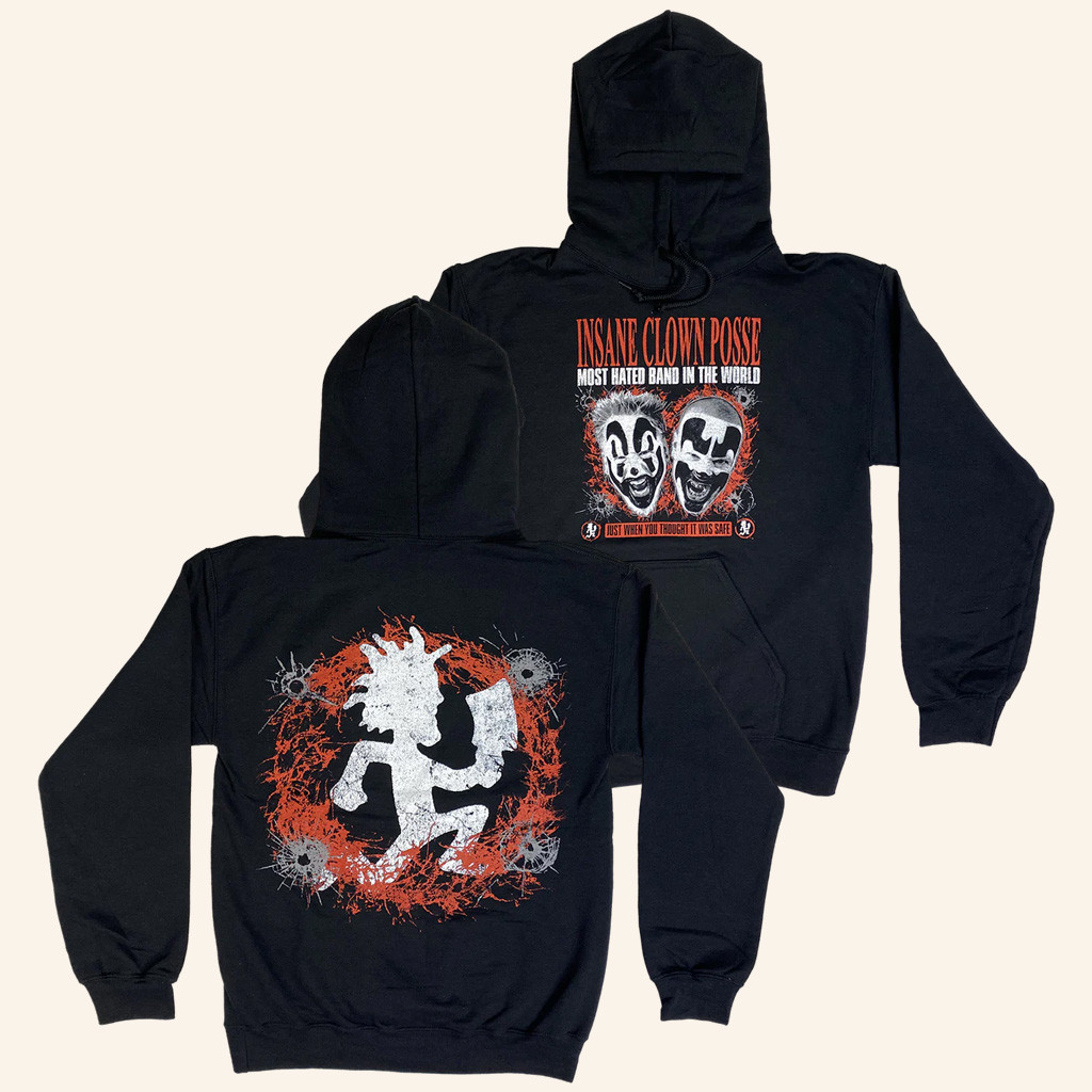 Insane Clown Posse Merch Most Hated Band Hoodie Hip Hop Lover Gifts