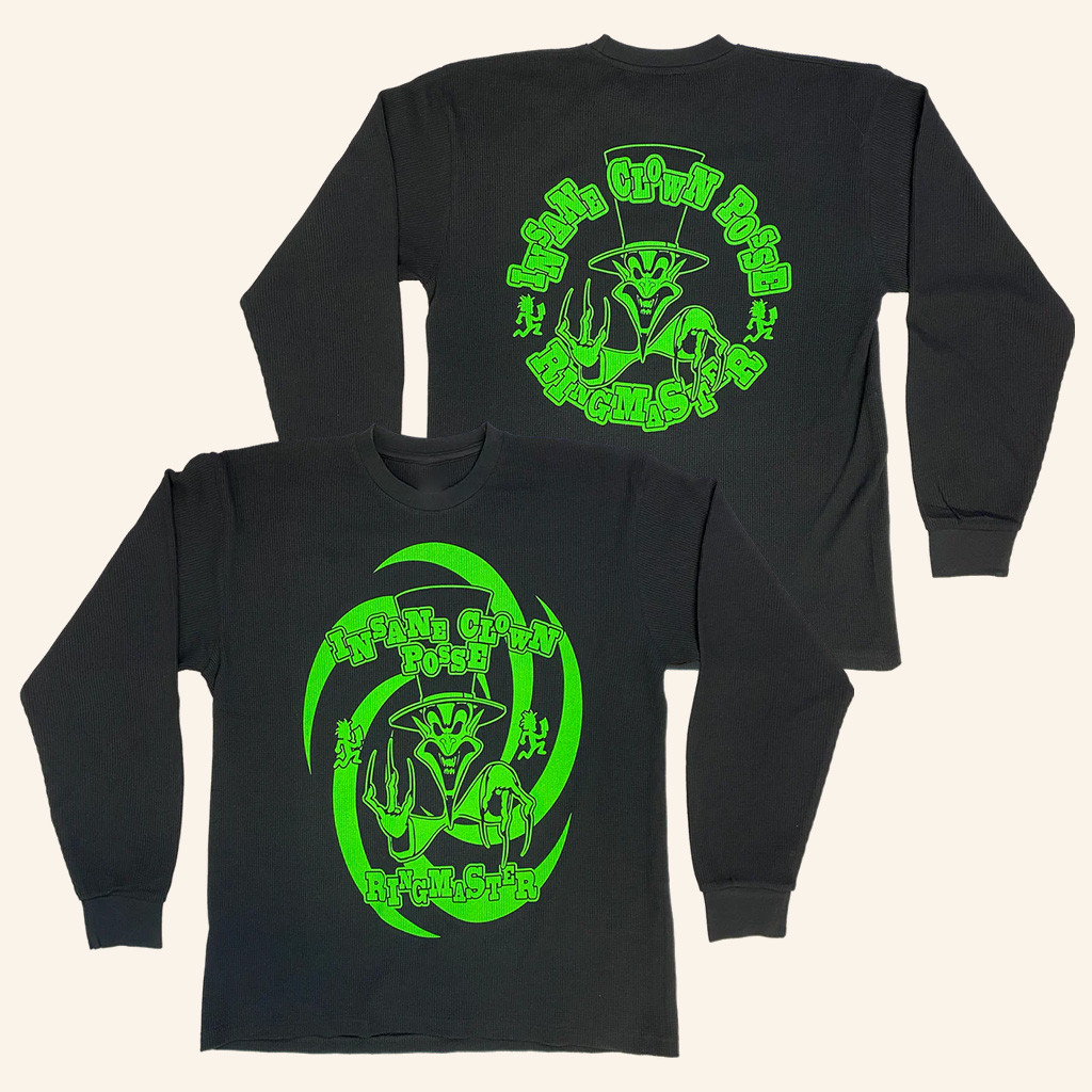 Insane Clown Posse Merch Ringmaster Long Sleeve Shirt Presents For Rap Fans