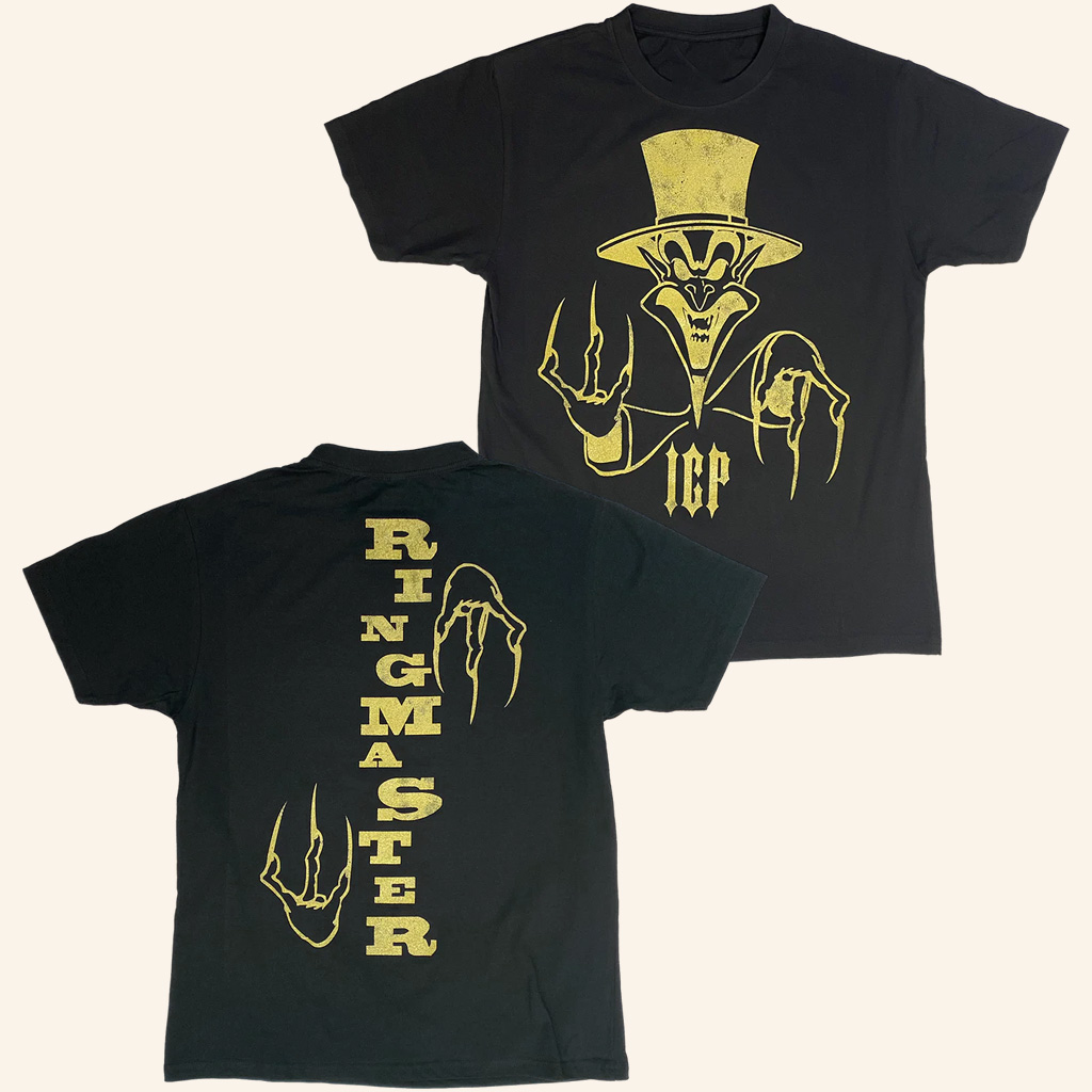 Insane Clown Posse Merch Ringmaster Vintage T-Shirt Gifts For Hip Hop Lovers