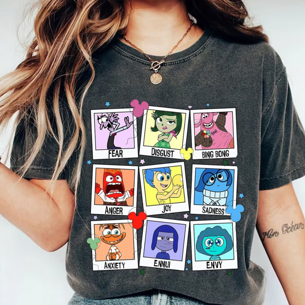 Inside Out 2 Characters Shirt Inside Out Merch Gifts Ideas For Her