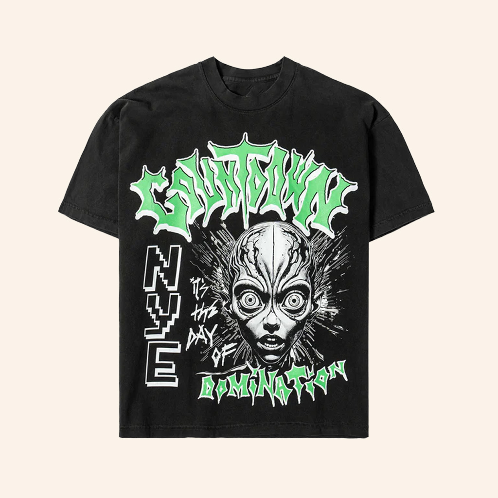 Insomniac Merch Countdown Alien Strike T-Shirt Gift Ideas For Music Lovers