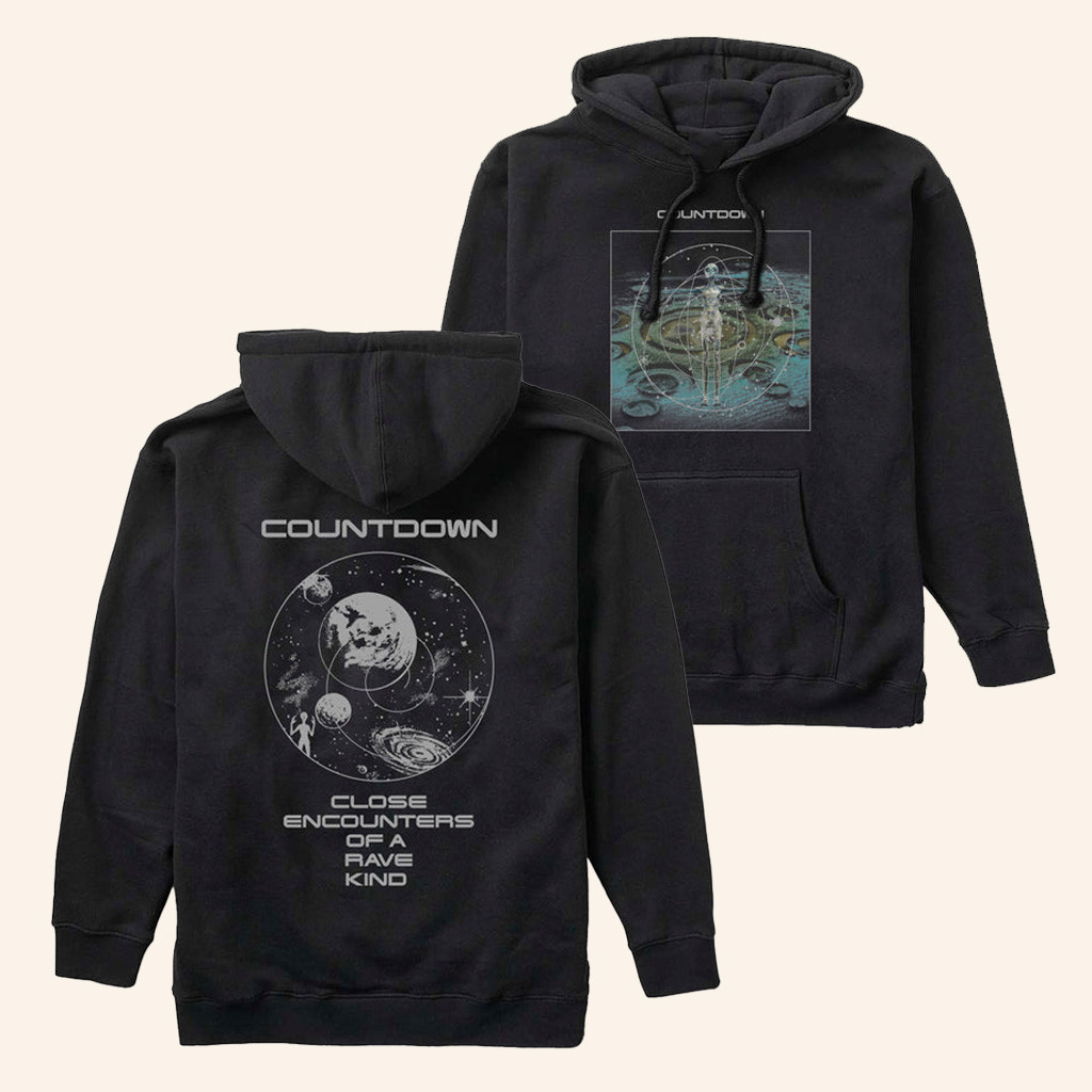 Insomniac Merch Countdown Close Encounters Hoodie Music Gift Ideas For Guys