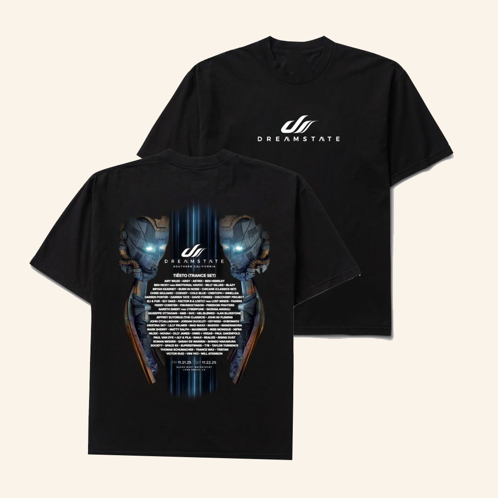 Insomniac Merch Dreamstate 2025 T-Shirt Christmas Gift Ideas For Dad