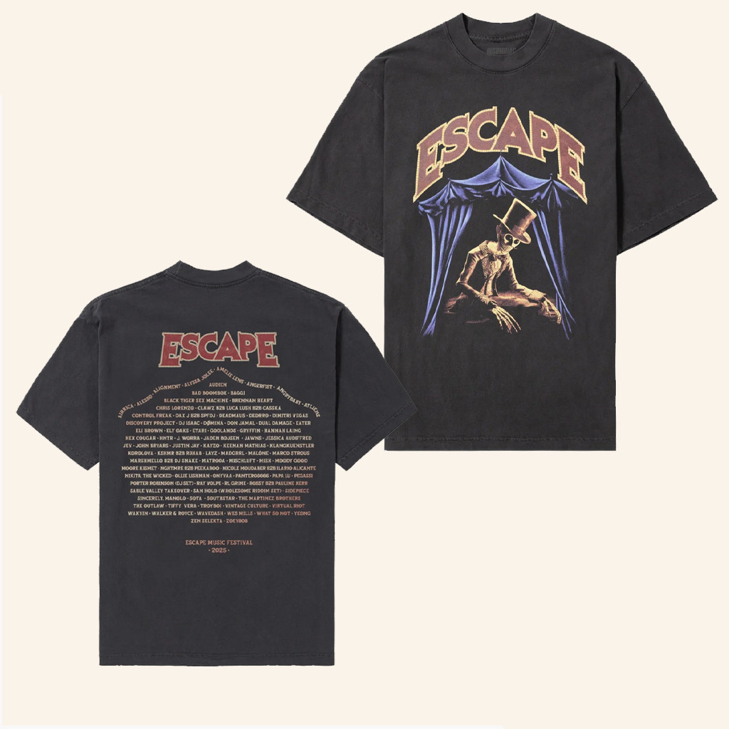 Insomniac Merch Last Act T-Shirt ESCAPE Shirt Dad Christmas Gifts Insomniac Merch Last Act T-Shirt ESCAPE Shirt Dad Christmas Gifts