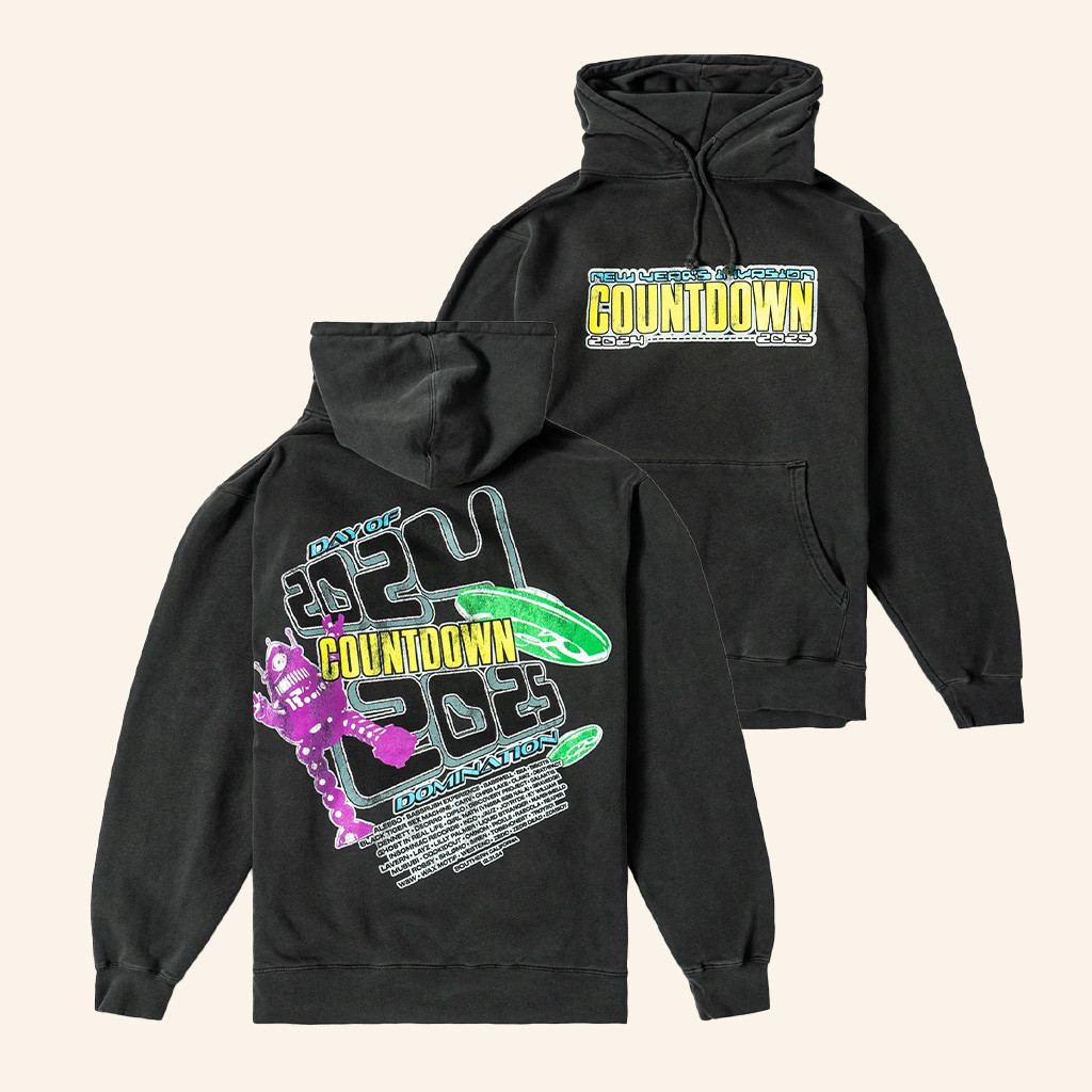 Insomniac Merch New Year Invasion Lineup Hoodie Best Gifts For Music Lovers