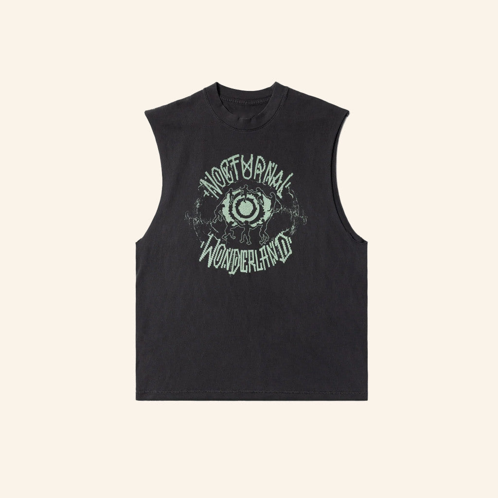 Insomniac Merch Nocturnal Wonderland Night Eyes Muscle Tank Gifts For Him Insomniac Merch Nocturnal Wonderland Night Eyes Muscle Tank Gifts For Him