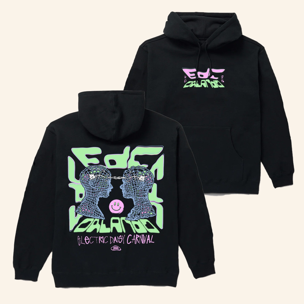 Insomniac Merch Store Electric Vision 2025 Hoodie Best Christmas Gifts For Son