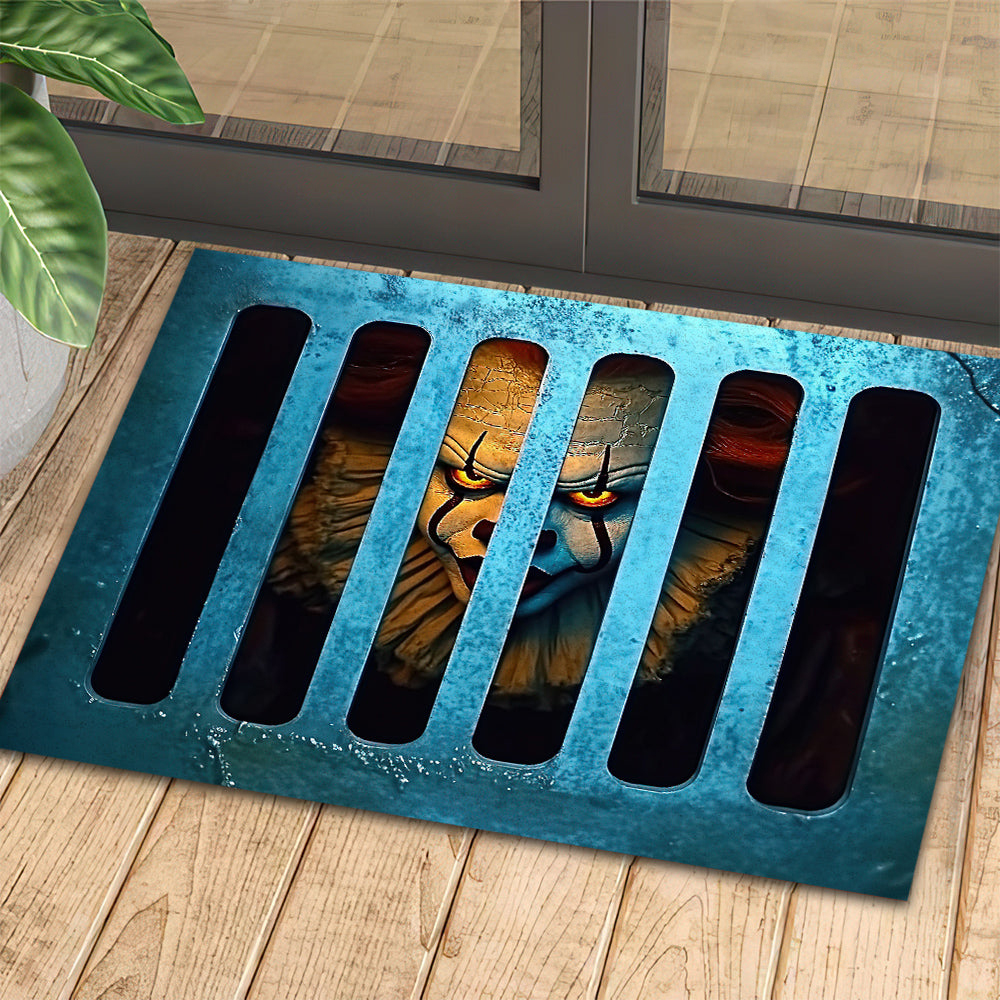 Interesting Halloween Doormat Scary Pennywise Doormat For Home Decor Housewarming Gift Welcome Mat Gift For Halloween Lovers