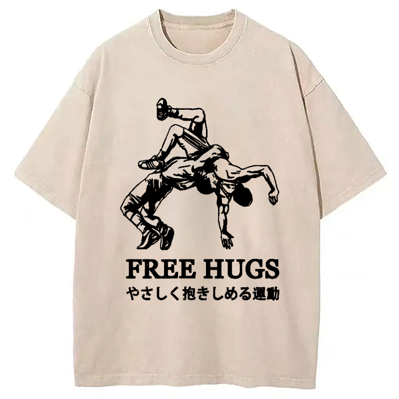 Interesting Jiu-Jitsu Washed T-Shirt Unique Aesthetic Fashion Tee Gifts For Brother