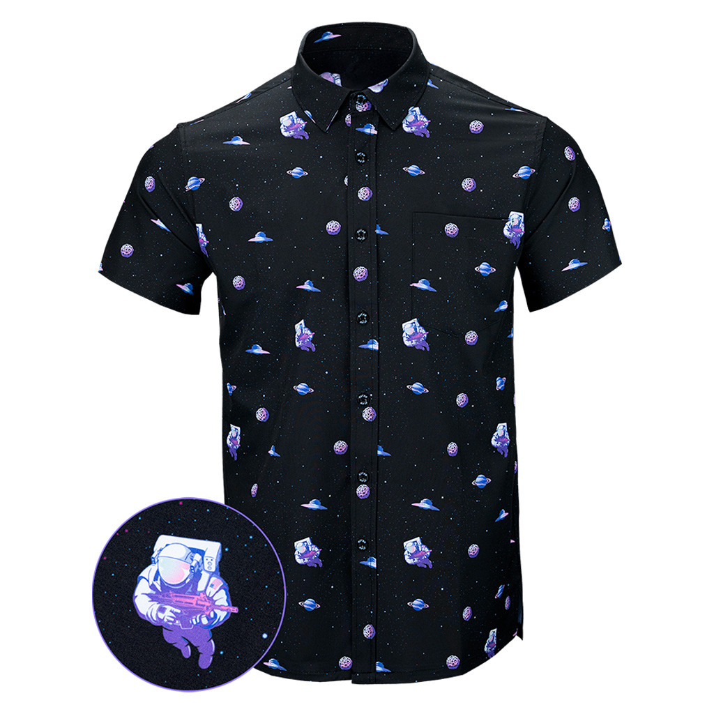 Intergalactic Button Down Shirt Tactical Hawaiian Shirt Best Birthday Gift For Husband Intergalactic Button Down Shirt Tactical Hawaiian Shirt Best Birthday Gift For Husband