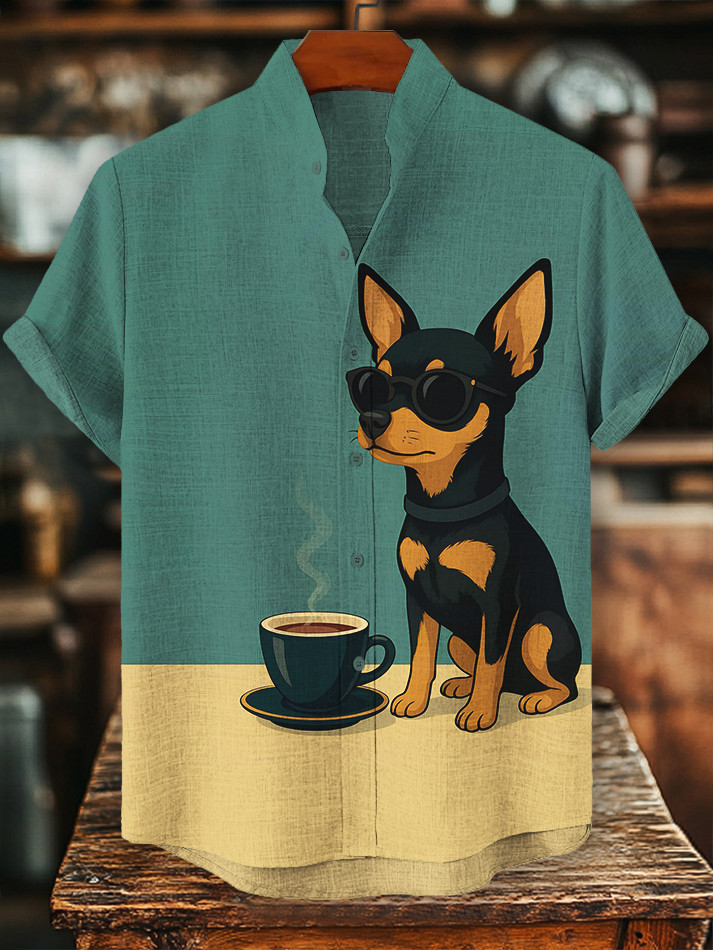 International Dog Day Coffee Hawaiian Shirt Best Gifts For Dog Lovers
