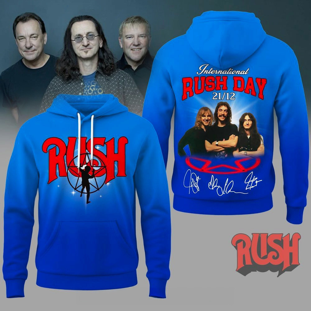 International Rush Day 21 12 Hoodie Canadian Rock Band Rush Merch Gift Ideas For Fans