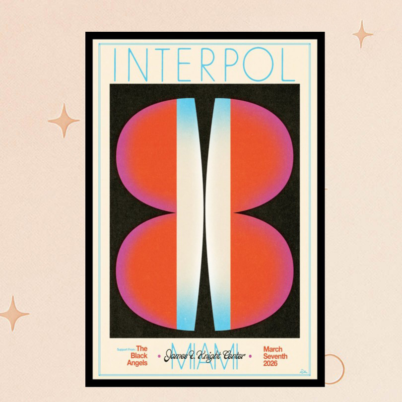 Interpol Merch Miami Florida March 7 2026 Poster Presents For Rock Music Lovers Interpol Merch Miami Florida March 7 2026 Poster Presents For Rock Music Lovers